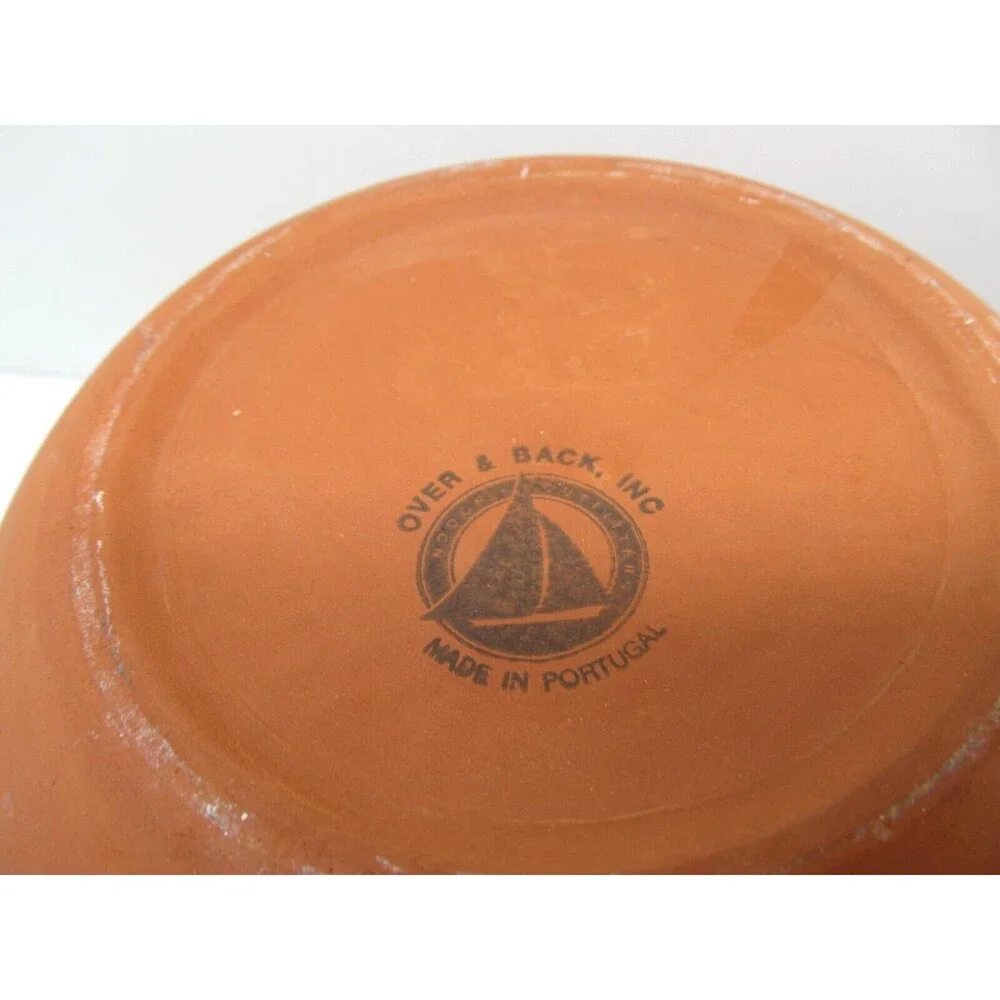 Over And Back Nesting Mixing Bowls Portugal Green & Clay Bundle of 2